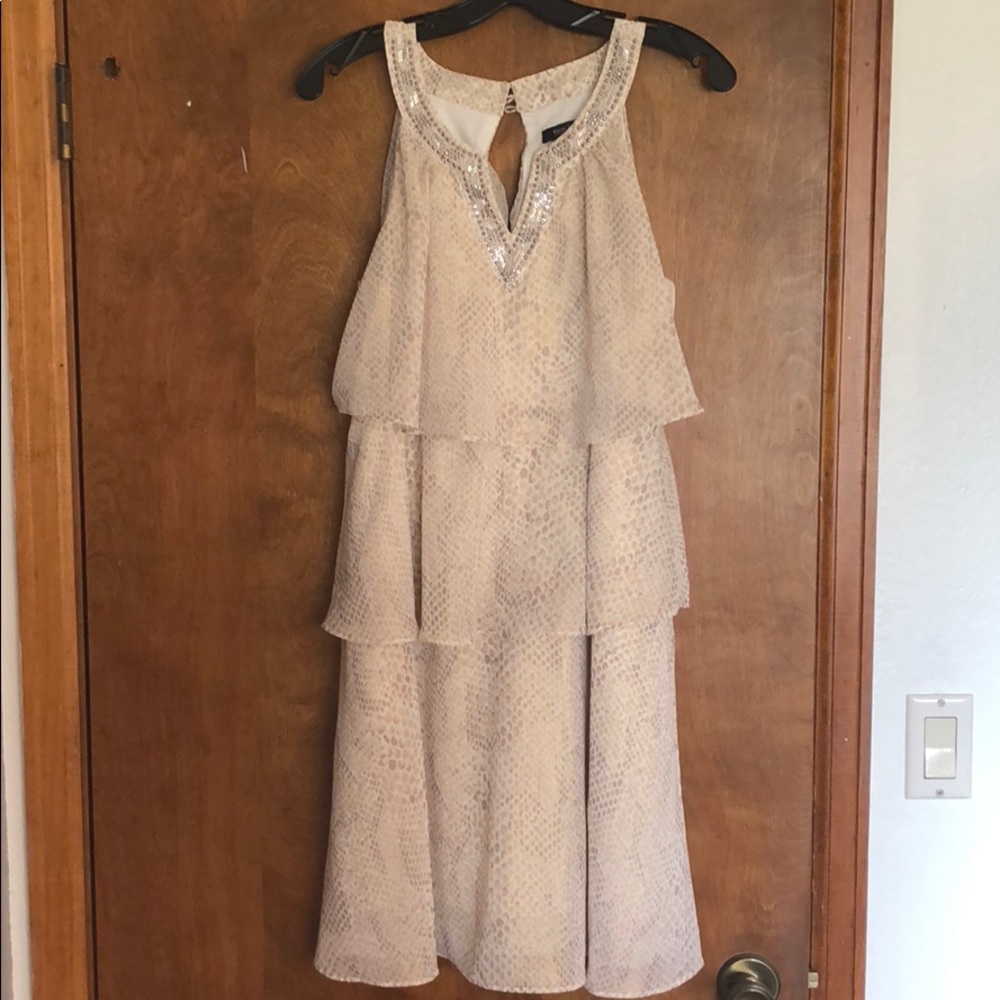White House Black Market 3 Tier Dress